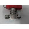 Swagelok Manual Stainless Tube 1/4In Ball Valve SS-43GVS4-LL-RD